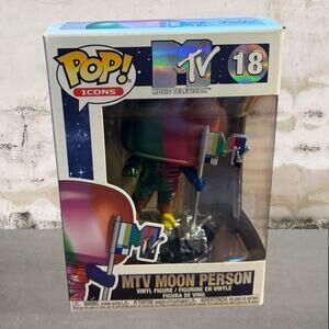 Funko Pop! Icons MTV Moon Person - Multicolor